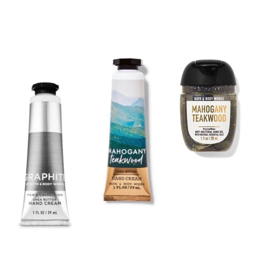 B&BW Men’s Shea Butter Hand Cream & PocketBac Set